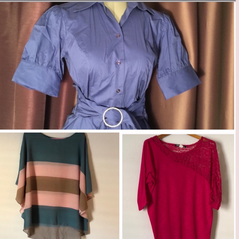 3 Shirt Bundle Sz Medium